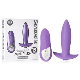 SENSUELLE REMOTE CONTROL MINI PLUG MAUVE