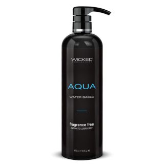 WICKED °   AQUA Intimate Lubricant - 16 oz / 473 ml