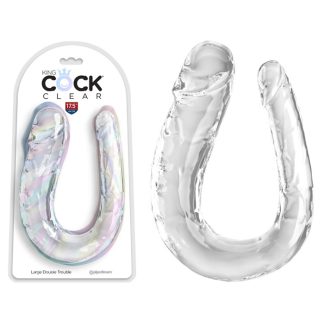 King Cock Clear Large Double Trouble